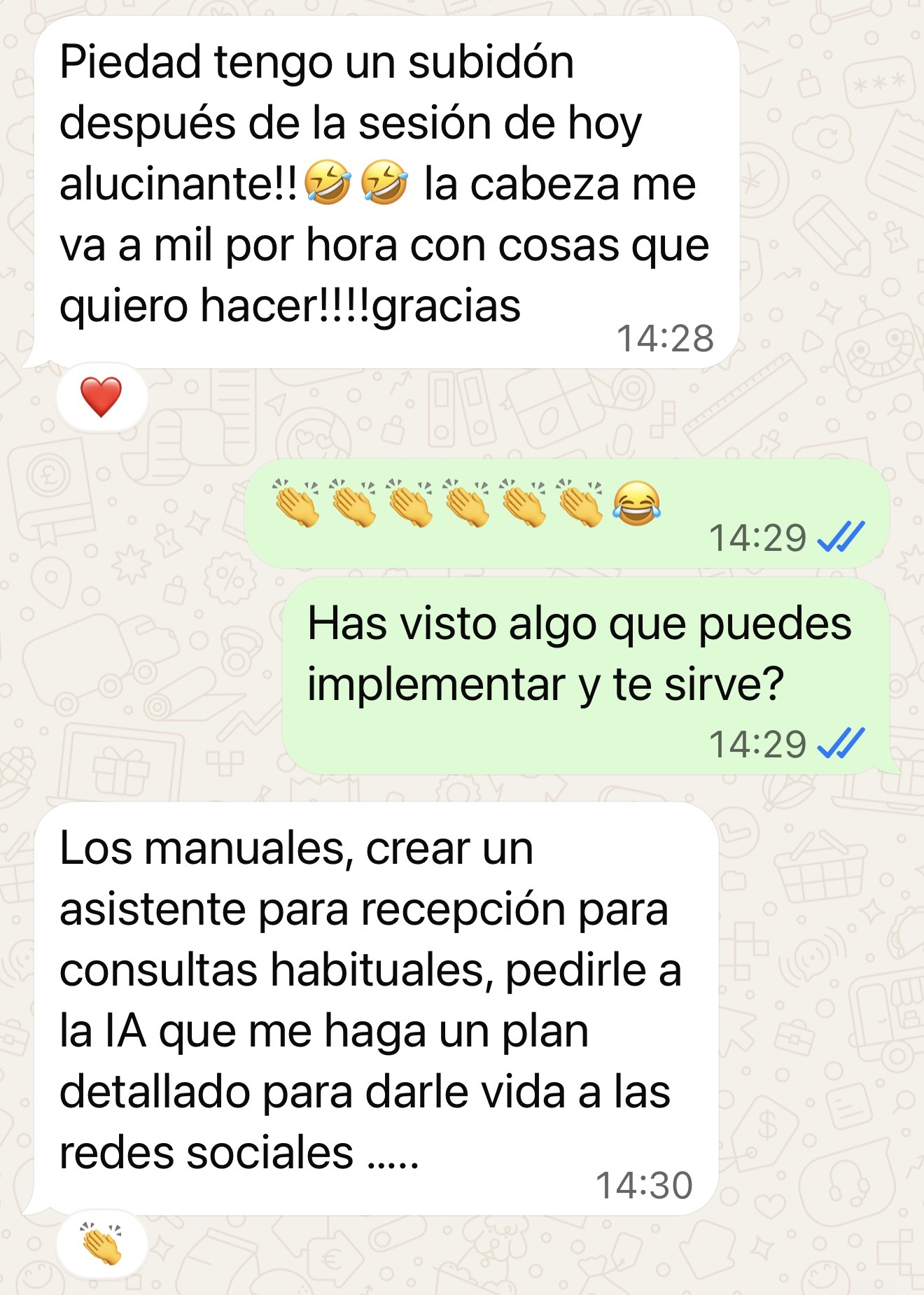 testimonio alumna